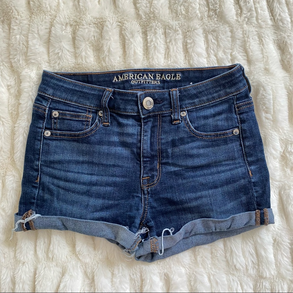 American Eagle Hi-Rise Shortie